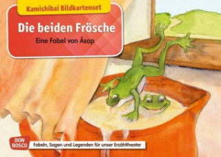 Játék Die beiden Frösche. Eine Fabel von Äsop. Kamishibai Bildkartenset. Monika Lefin-Kirsch