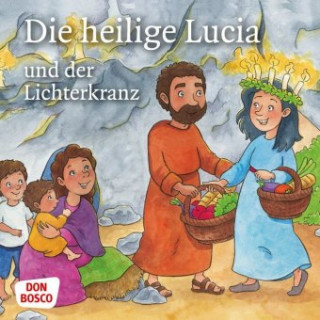 Knjiga Die heilige Lucia und der Lichterkranz. Mini-Bilderbuch Catharina Fastenmeier