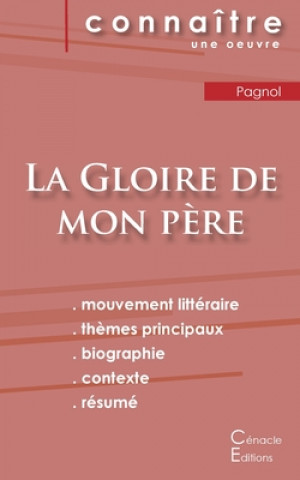 Kniha Fiche de lecture La Gloire de mon pere de Marcel Pagnol (Analyse litteraire de reference et resume complet) Marcel Pagnol
