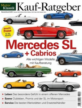 Könyv Motor Klassik Kaufratgeber - Mercedes SL + Cabrios 