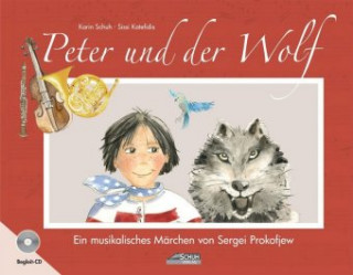 Carte Peter und der Wolf Karin Schuh