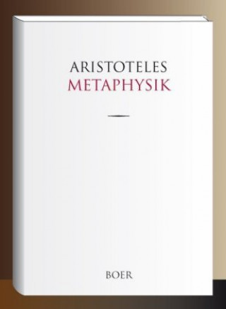 Libro Metaphysik Aristoteles Aristoteles