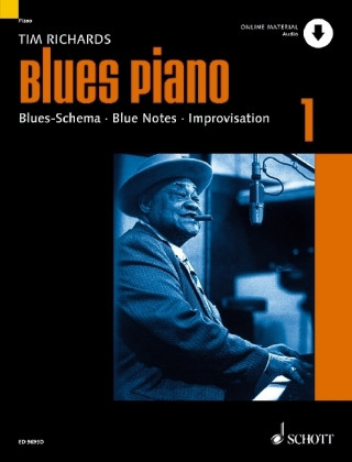Könyv Blues Piano Tim Richards
