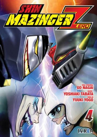 Książka SHIN MAZINGER ZERO 4 YOSHIAKI TABATA