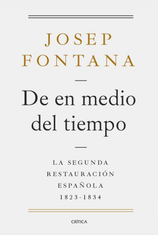 Carte DE EN MEDIO DEL TIEMPO JOSEP FONTANA