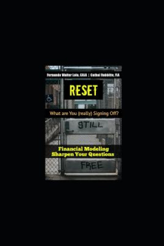 Kniha Reset: WHAT ARE YOU (REALLY) SIGNING OFF? Financial Modeling Sharpen Your Questions Cathal Rabbitte