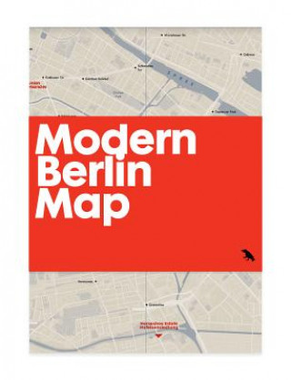 Tlačovina Modern Berlin Map Matthew Tempest