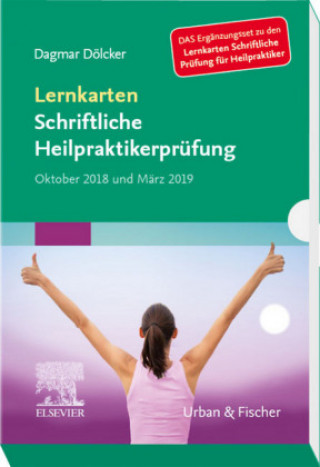 Hra/Hračka Lernkarten Schriftliche Heilpraktikerprüfung Oktober 2018 und März 2019 Dagmar Dölcker