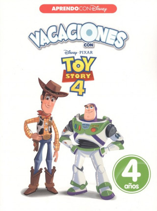 Könyv VACACIONES TOY STORY 4 AÑOS 