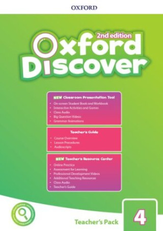 Könyv Oxford Discover: Level 4: Teacher's Pack 