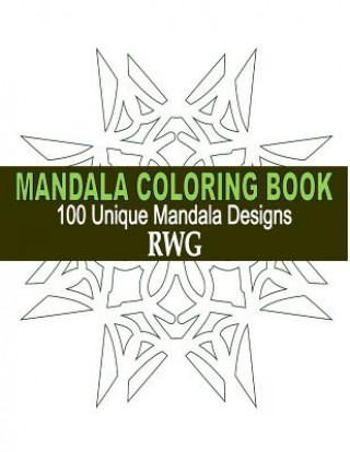 Książka Mandala Coloring Book Rwg