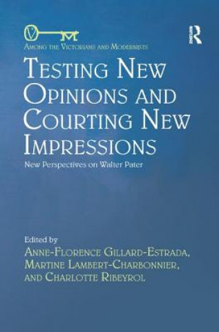 Knjiga Testing New Opinions and Courting New Impressions Anne-Florence Gillard-Estrada