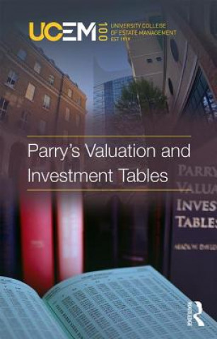 Carte Parry's Valuation and Investment Tables University College of Estate Management