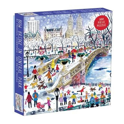 Game/Toy Michael Storrings Bow Bridge In Central Park 500 Piece Puzzle Galison