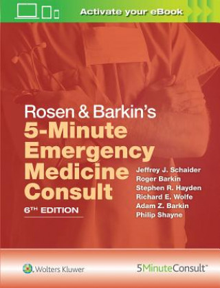 Kniha Rosen & Barkin's 5-Minute Emergency Medicine Consult Jeffrey J. Schaider