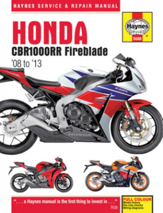 Kniha Honda CBR1000R Fireblade (08 - 13) Matthew Coombs