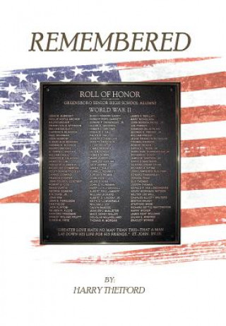 Libro Remembered Greensboro NC Harry Thetford Greensboro