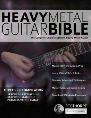 Kniha Heavy Metal Guitar Bible Rob Thorpe