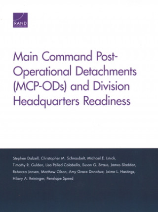 Kniha Main Command Post-Operational Detachments (MCP-ODs) and Division Headquarters Readiness Stephen Dalzell