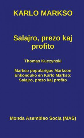 Kniha Salajro, prezo kaj profito Markso Karlo Markso