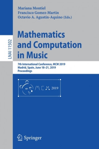 Könyv Mathematics and Computation in Music Octavio A. Agustín-Aquino