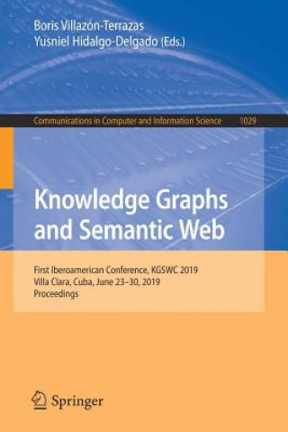 Knjiga Knowledge Graphs and Semantic Web Yusniel Hidalgo-Delgado