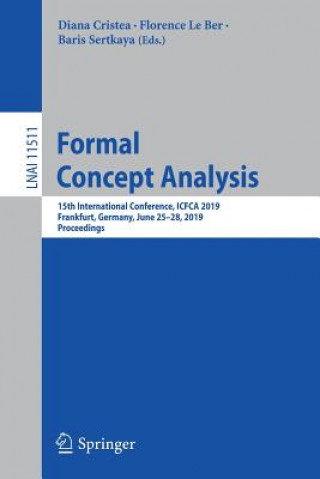 Knjiga Formal Concept Analysis Diana Cristea