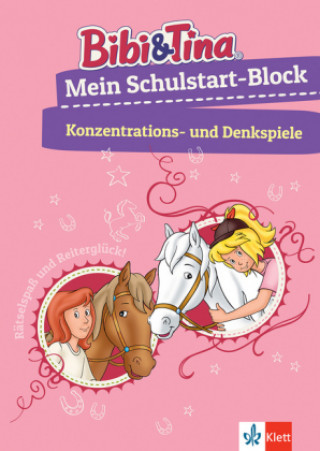 Knjiga Bibi & Tina: Mein Schulstart-Block Konzentrations- und Denkspiele. Vorschule, ab 5 Jahren 