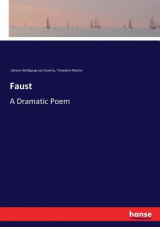 Knjiga Faust JOHANN WOLFG GOETHE