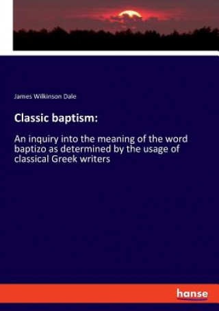 Carte Classic baptism Dale James Wilkinson Dale