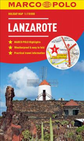 Nyomtatványok Lanzarote Marco Polo Holiday Map Marco Polo