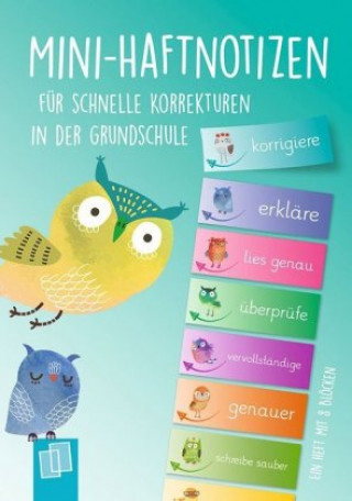 Hra/Hračka Mini-Haftnotizen für schnelle Korrekturen in der Grundschule Redaktionsteam Verlag an der Ruhr