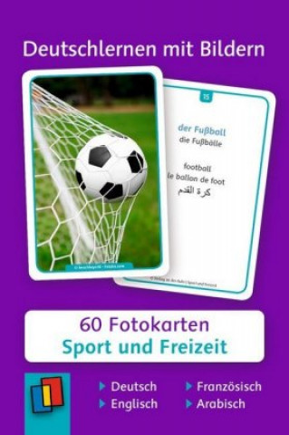 Joc / Jucărie Deutschlernen mit Bildern - Sport und Freizeit 