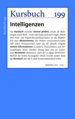 Knjiga Kursbuch 199 Armin Nassehi