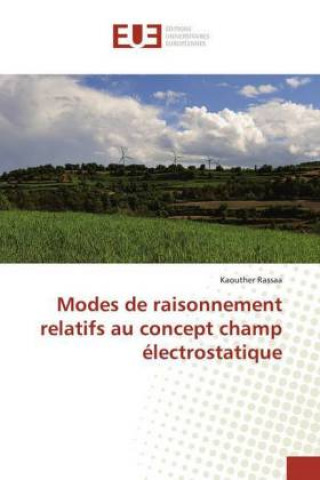 Könyv Modes de raisonnement relatifs au concept champ electrostatique Kaouther Rassaa