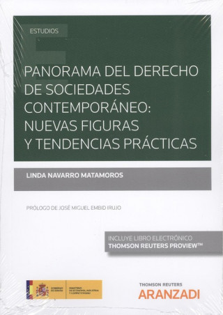 Книга PANORAMA DEL DERECHO DE SOCIEDADES CONTEMPORÁNEO (DÚO) LINDA NAVARRO MATAMOROS