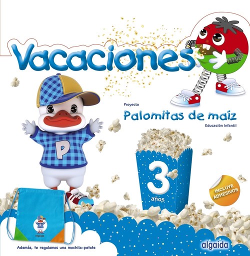 Kniha VACACIONES 3 AÑOS PALOMITAS DE MAIZ 