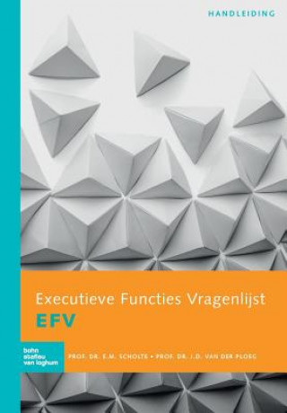 Kniha Executieve Functies Vragenlijst (EFV) handleiding Scholte E.M. Scholte