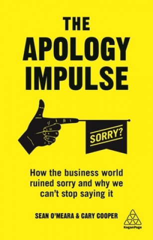 Könyv Apology Impulse Cary Cooper