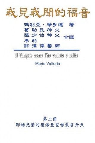 Kniha The Gospel As Revealed to Me (Vol 3) - Traditional Chinese Edition: &#25105;&#35211;&#25105;&#32862;&#30340;&#31119;&#38899;&#65288;&#31532;&#19977;&# Maria Valtorta