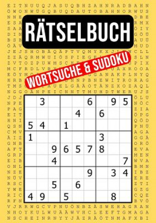 Buch Rätselbuch - Wortsuche & Sudoku: 55 XXL Wortsuchrätsel Und 110 Sudoku Zahlenrätsel in Einem Buch - Leicht Bis Schwer - Gut Erkennbare Schriftgröße 1a Quiz Media