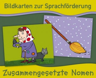 Hra/Hračka Bildkarten zur Sprachförderung: Zusammengesetzte Nomen - Neuauflage Redaktionsteam Verlag an der Ruhr