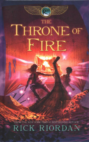Kniha The Throne of Fire Rick Riordan