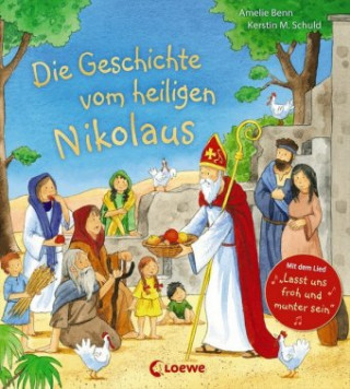 Kniha Die Geschichte vom heiligen Nikolaus Amelie Benn