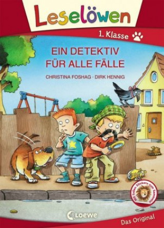 Könyv Leselöwen 1. Klasse - Ein Detektiv für alle Fälle Christina Foshag