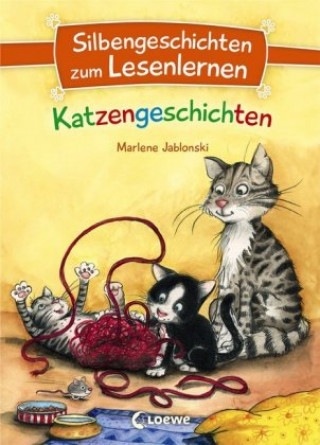 Carte Silbengeschichten zum Lesenlernen - Katzengeschichten Marlene Jablonski