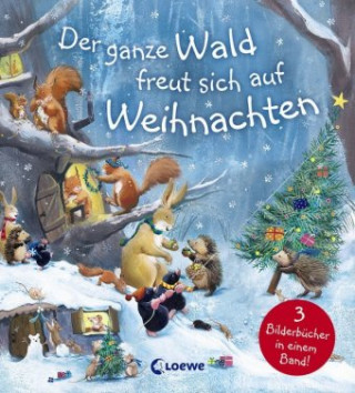 Knjiga Der ganze Wald freut sich auf Weihnachten Jane Chapman