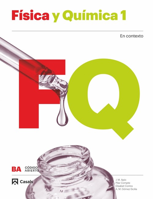 Книга FÍSICA Y QUÍMICA 1ºBACHILLERAT. CÓDIGO ABIERTO 2019 