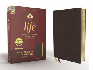 Book Niv, Life Application Study Bible, Third Edition, Bonded Leather, Burgundy, Red Letter Edition Zondervan