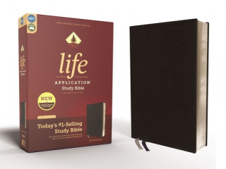 Książka Niv, Life Application Study Bible, Third Edition, Bonded Leather, Black, Red Letter Edition Zondervan